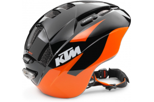 KTM cyklo prilba LOGO detská black/orange