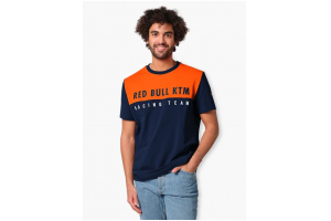 KTM tričko ZONE Redbull navy/orange