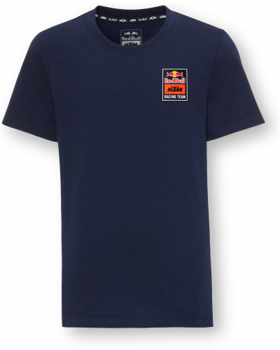 KTM tričko VISOR Redbull detské navy/orange