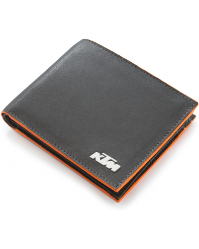KTM peňaženka PURE Leather black / orange