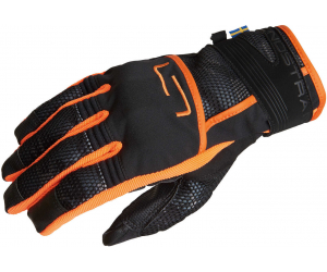 LINDSTRANDS rukavice NYHUSEN black/orange