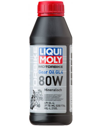 LIQUI MOLY prevodový olej MOTORBIKE 80W 500ml