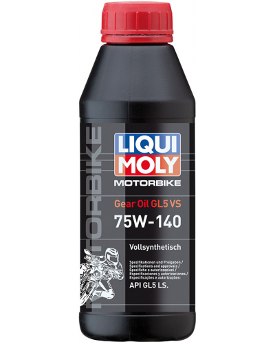 LIQUI MOLY prevodový olej MOTORBIKE 75W-140 GL5 500ml