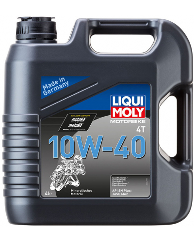 LIQUI MOLY motorový olej MOTORBIKE 4T 10W-40 4l