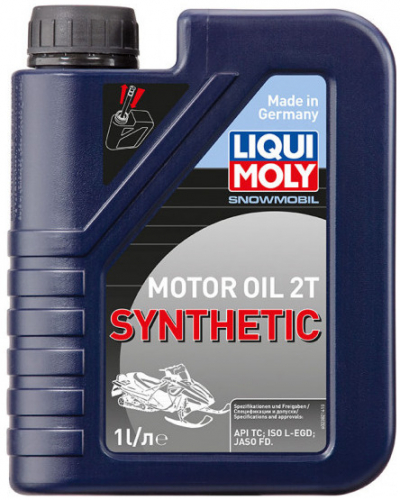 LIQUI MOLY motorový olej SNOWMOBIL 2T Synthetic 1l