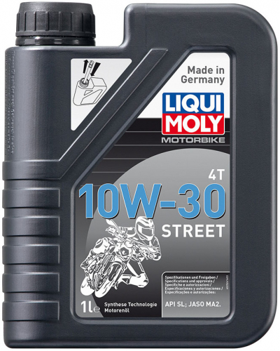 LIQUI MOLY motorový olej MOTORBIKE 4T 10W-30 Street 1l