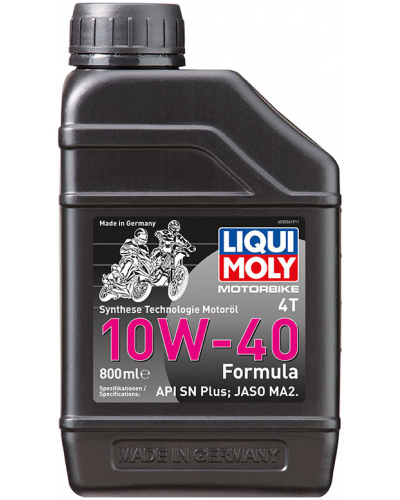 LIQUI MOLY motorový olej MOTORBIKE 4T 10W-40 Formula 800ml