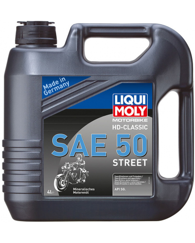 LIQUI MOLY motorový olej MOTORBIKE HD-Classic SAE 50 Street 4l