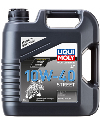 LIQUI MOLY motorový olej MOTORBIKE 4T 10W-40 Street 4l