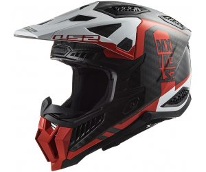 LS2 přilba X-FORCE MX703 Victory red/white