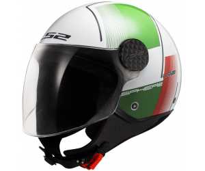 LS2 prilba SPHERE LUX II OF558 Firm gloss white/green/red