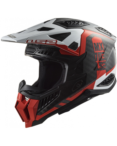 LS2 přilba X-FORCE MX703 Victory red/white
