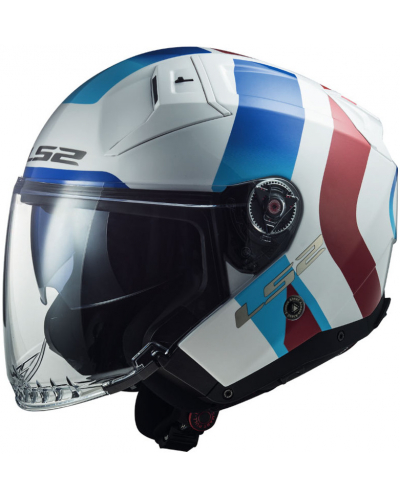 LS2 přilba INFINITY II OF603 Special white/blue/red
