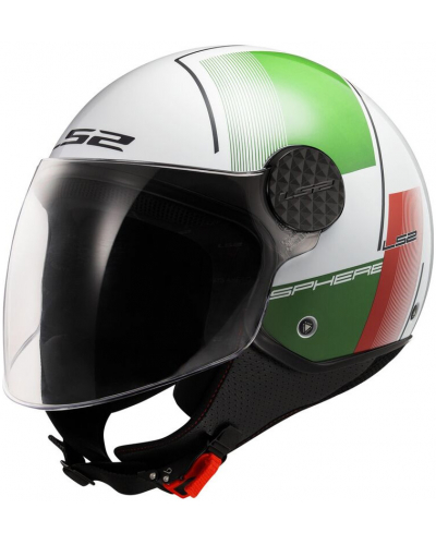 LS2 přilba SPHERE LUX II OF558 Firm gloss white/green/red