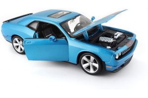MAISTO 2008 Dodge Challenger SRT8 metal modrá 1:24