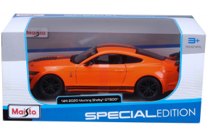 MAISTO 2020 Mustang Shelby GT500 oranžová 1:24