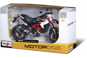 MAISTO model motorky DUCATI HYPERMOTARD SP 2013 1:12
