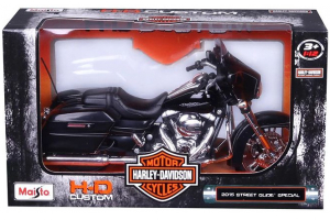 MAISTO model motorky HARLEY DAVIDSON STREET GLIDE 2015 1:12