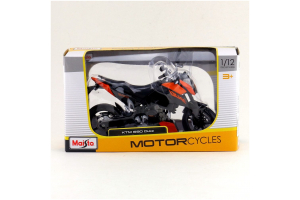 MAISTO model motorky KTM 690 DUKE 3 2009 1:12