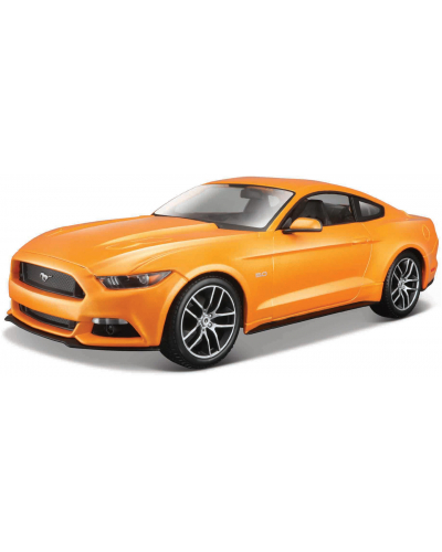 MAISTO 2015 Ford Mustang GT metal oranžová 1:18