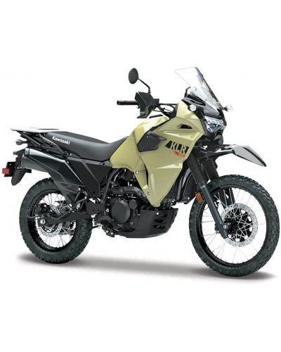 MAISTO motocykel Kawasaki KLR® 650 Kaki čierna 1:18