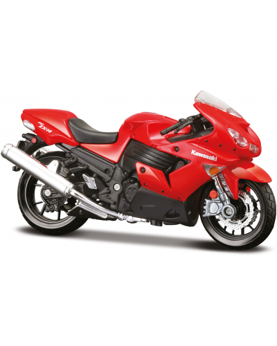 MAISTO motocykl Kawasaki Ninja® ZX™-14R červená 1:18