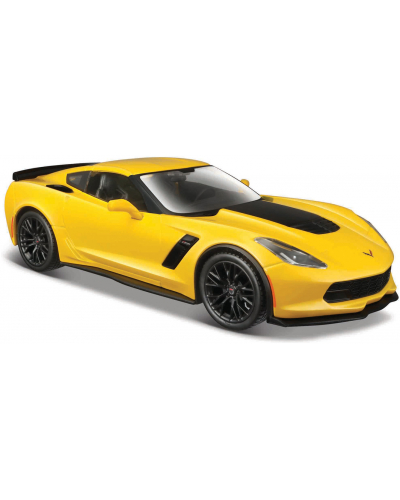 MAISTO 2015 Corvette Z06 žlutá 1:24