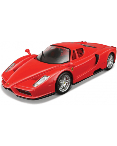 MAISTO M. Ferrari Assembly line Enzo Ferrari RED window box 1:24