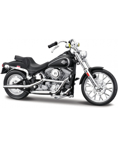 MAISTO model motorky HARLEY DAVIDSON FXST SOFTAIL® 1984 1:18 black
