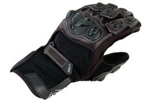 MBW rukavice VELAD black/brown