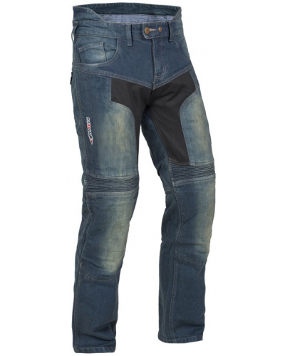 MBW kalhoty jeans KEVLAR JEANS MARK Short blue
