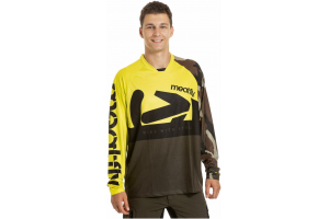 MEATFLY cyklo dres RAMPAGE brown/fluo yellow