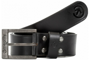 MEATFLY pásek DOPPLER Leather black