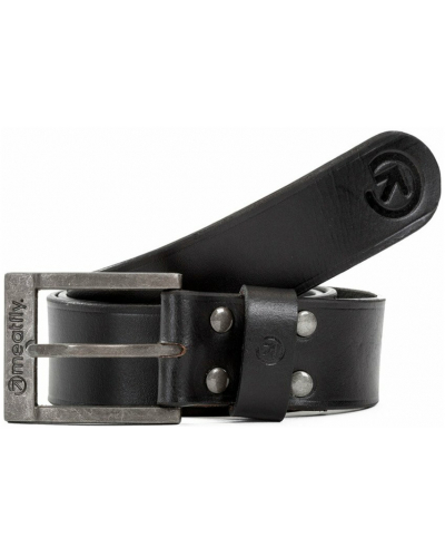 MEATFLY pásek DOPPLER Leather black
