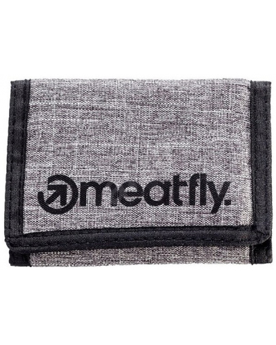 MEATFLY peňaženka VEGA WALLET gray heather / black