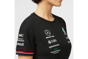 MERCEDES tričko AMG Petronas F1 Team dámske black