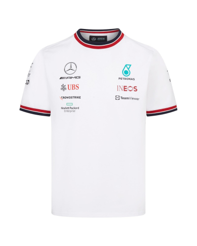 MERCEDES tričko AMG Petronas F1 Team white