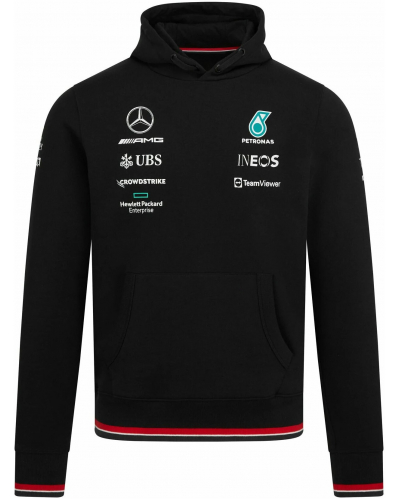 MERCEDES mikina AMG Petronas F1 Team detská black