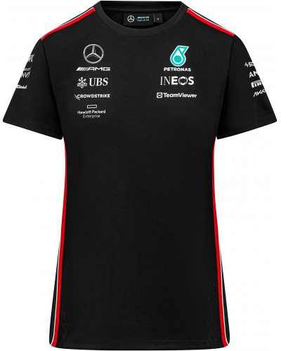 MERCEDES tričko AMG Petronas F1 Driver dámske black