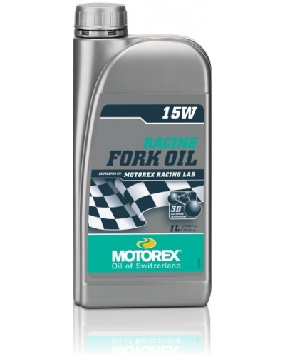 MOTOREX tlumičový olej RACING FORK OIL 15W 1L