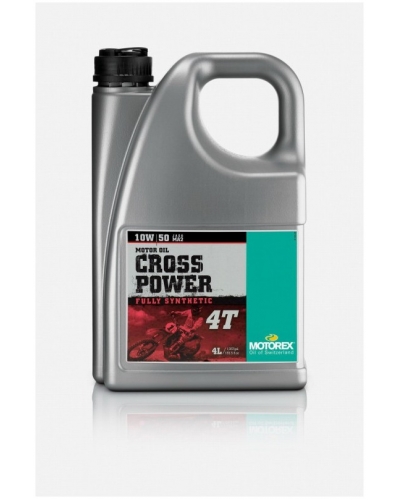 MOTOREX motorový olej CROSS POWER 4T 10W50 4L