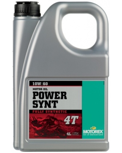 MOTOREX motorový olej POWER SYNT 4T 10W60 4L