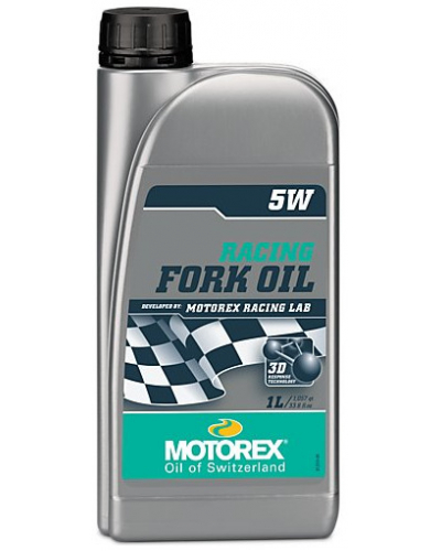 MOTOREX tlumičový olej RACING FORK OIL 5W 1L