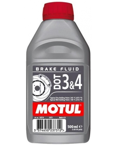 MOTUL brzdová kvapalina DOT 3 & 4 Brake fluid 500ml