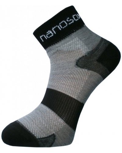 NANO ponožky COMFORT Cyklon grey / black