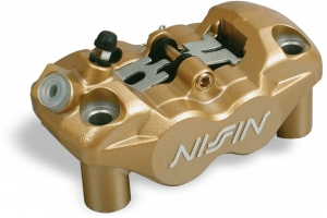 NISSIN brzdový strmeň N4RC-108GL / N4RC-108GR gold