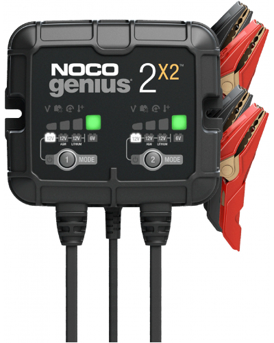 NOCO nabíječka akumulátorů GENIUS2X2 2A 6/12V