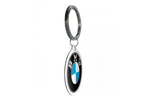 NOSTALGIC ART klíčenka BMW LOGO silver