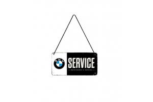 NOSTALGIC ART cedule BMW SERVICE black/white