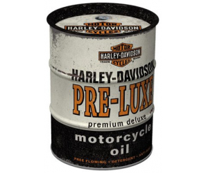 NOSTALGIC ART pokladnička HARLEY-DAVIDSON Pre-Luxe brown